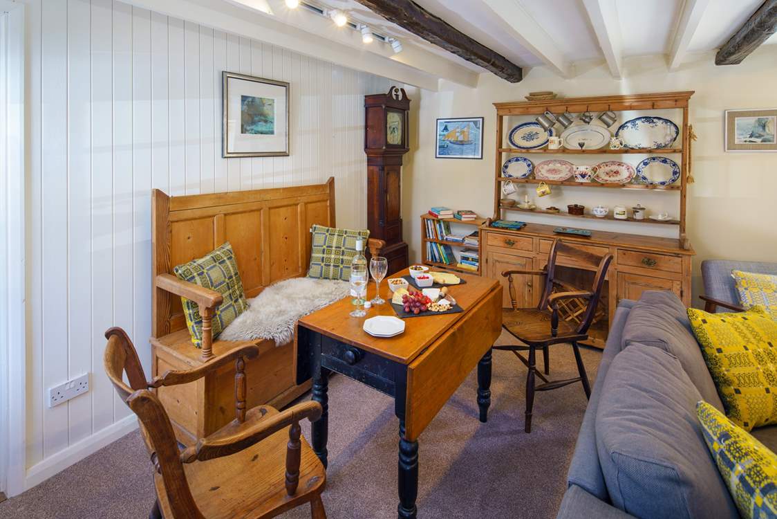 Gather around the dining-table for supper or ideal for board games.