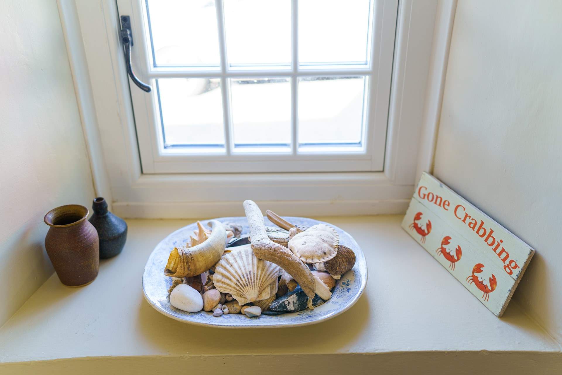Try crabbing off the harbour wall in Solva. 