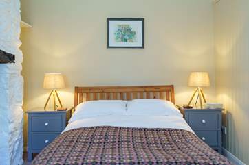 The beautifully presented double bedroom.