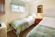 The lovely twin room.