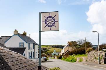 The charming village of Trefin is nearby.