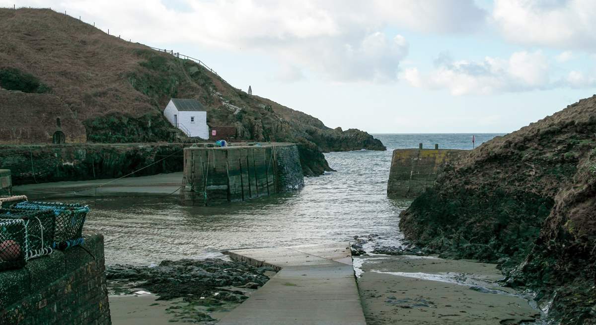 The harbour village of Porthgain.