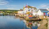 West Bay harbour is a perfect spot for fish and chips! - Thumbnail Image