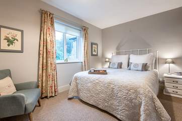With luxury linens and calming shades, you are assured of a great night's rest here.