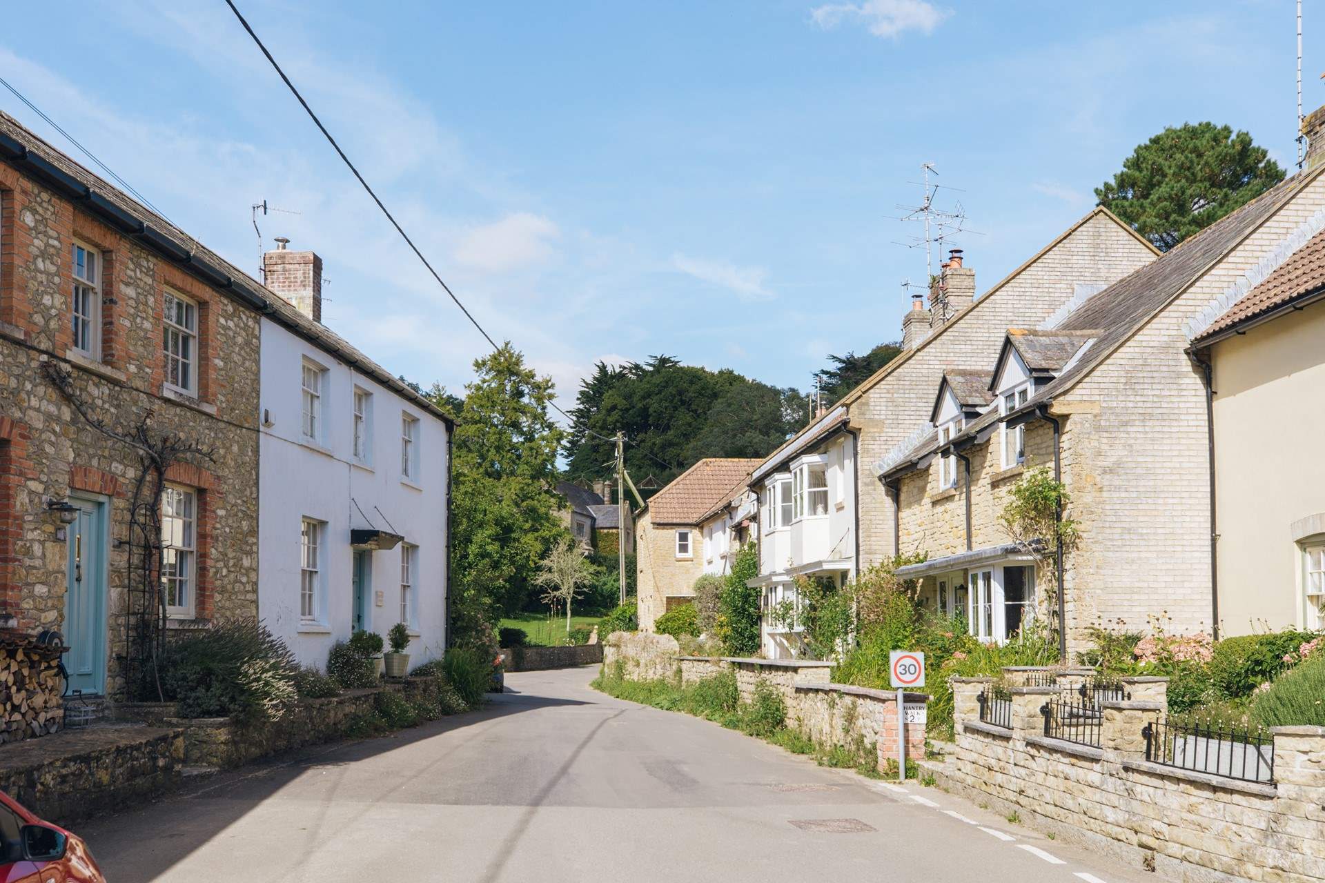 Netherbury is a charming village.