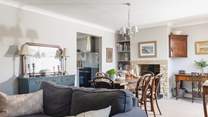The ground floor space is great for socialising.