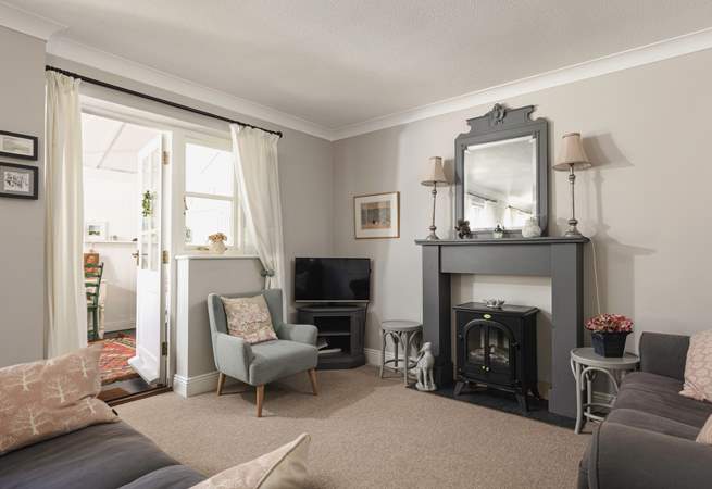 There are plenty of lovely spaces to sit and relax.