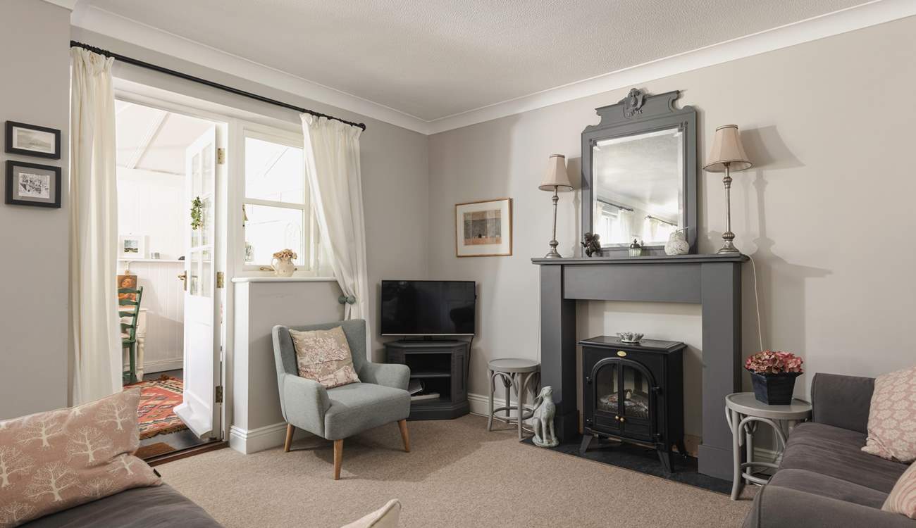 There are plenty of lovely spaces to sit and relax.