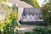 You'll never want to leave the pretty garden!