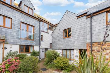 Number 9 is tucked away in the corner of this lovely development of thirteen private houses in Castle Rock.