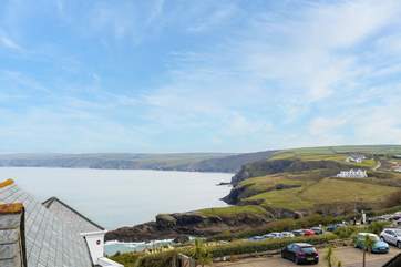 Just look at that view! It really is a plum location.