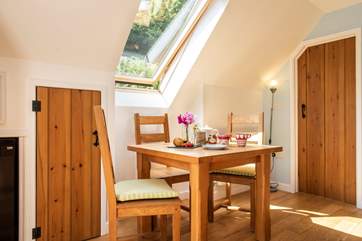 Plan the next days adventure over a romantic meal for two.