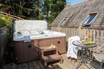 A daytime dip under the glorious sunshine...