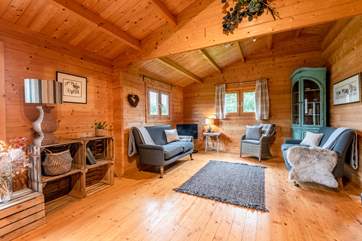 Sink into the comfy sofas and relax after a busy day exploring.