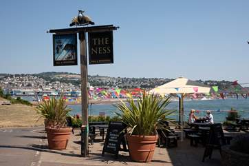 The Ness is one of the wonderful bars and restaurants within walking distance from Holly Cottage. What spectacular views!
