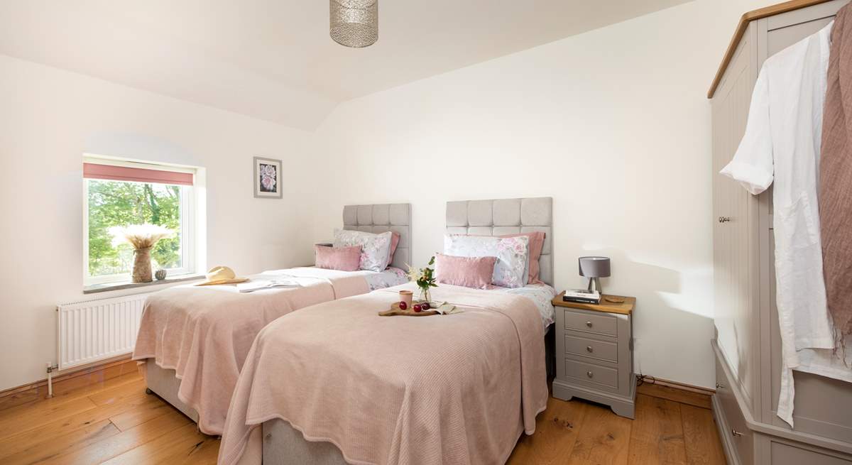 Both bedrooms have 'zip and link' beds so can be set up as super-king doubles or twin beds - how flexible is that!