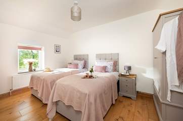 Both bedrooms have 'zip and link' beds so can be set up as super-king doubles or twin beds - how flexible is that!