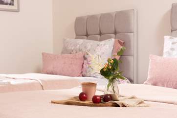 Lovely linens and super comfy beds - bliss.