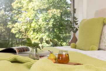Wake up to the sounds of the countryside.