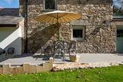 Make the most of the Cornish sunshine with meals on the terrace.