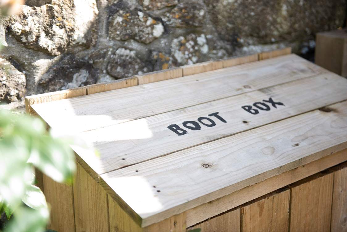 Don't forget those walking boots...