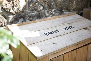 Don't forget those walking boots...