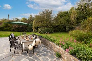Why not dine al fresco on those warm summer evenings?