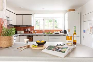 The kitchen is perfect for cooking your favourite holiday meal.