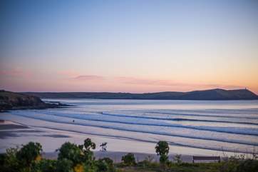 Want to learn to surf? Head to Polzeath just up the coast.