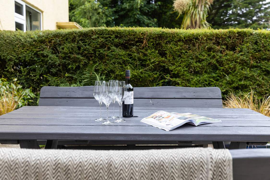 A great space to dine, drink or just enjoy a good book.