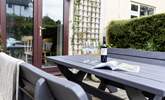 Dining al fresco is a must in this glorious garden. - Thumbnail Image