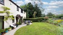 What a fabulous lawned area, perfect for the younger members of the family to let off steam in.