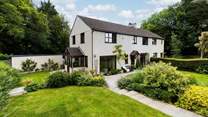Apple Cottage offers oodles of space both inside and out. What a fabulous garden, which leads round to the parking at the back of the house.