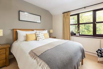 Bedroom two is simply so pretty and inviting.