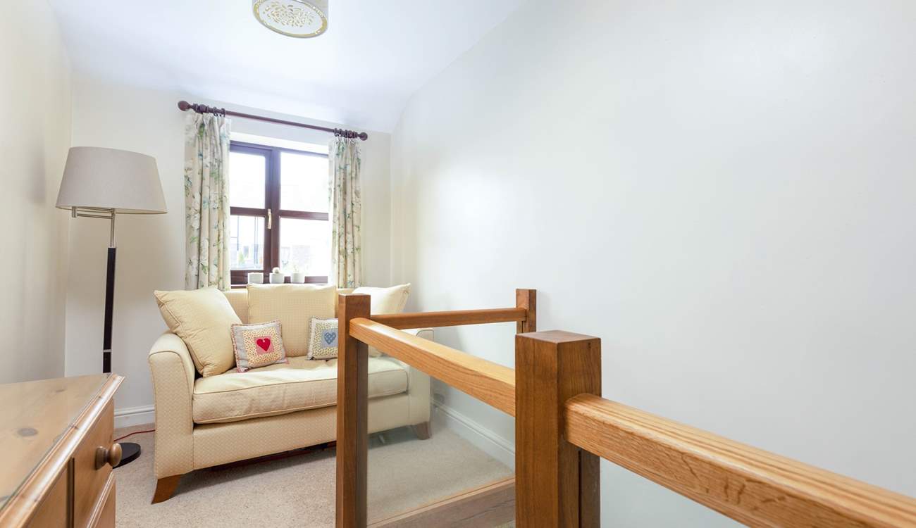 Back in the house, the stairs which lead up from the ground floor hallway deliver you onto this charming landing area. Another great space where you can escape from the remainder of the house.