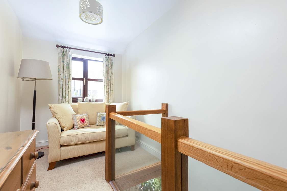 Back in the house, the stairs which lead up from the ground floor hallway deliver you onto this charming landing area. Another great space where you can escape from the remainder of the house.