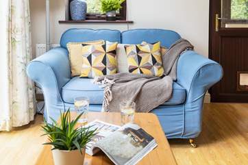 Enjoy a moment of peace in this light yet cosy snug area.