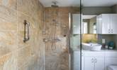 The family shower-room has a luscious walk-in shower.  - Thumbnail Image