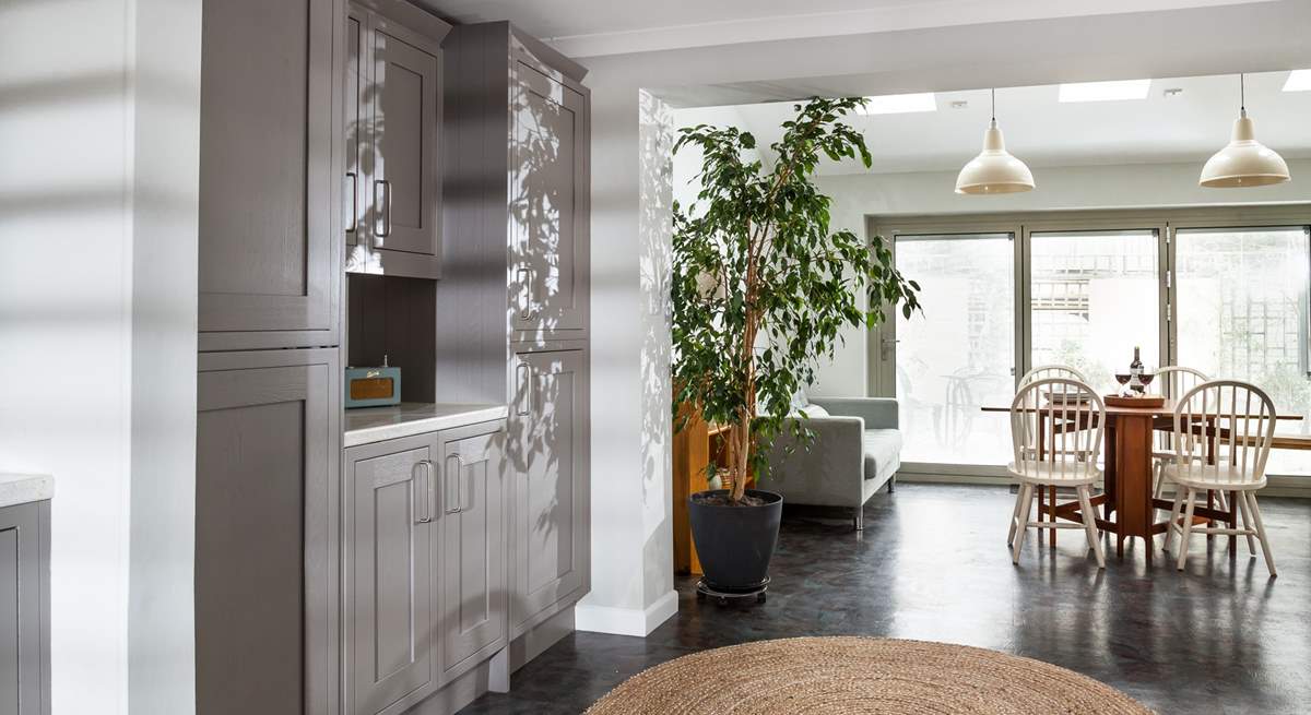 The gorgeous kitchen/dining area.