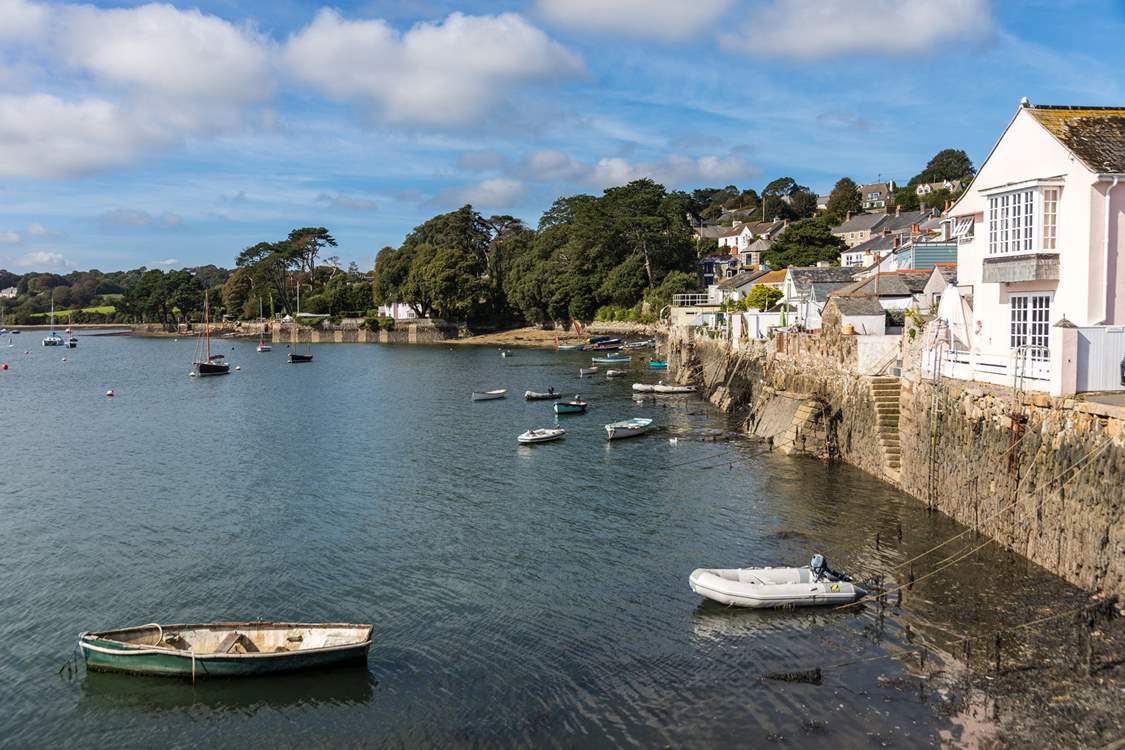Flushing seafront is only moments from your front door.
