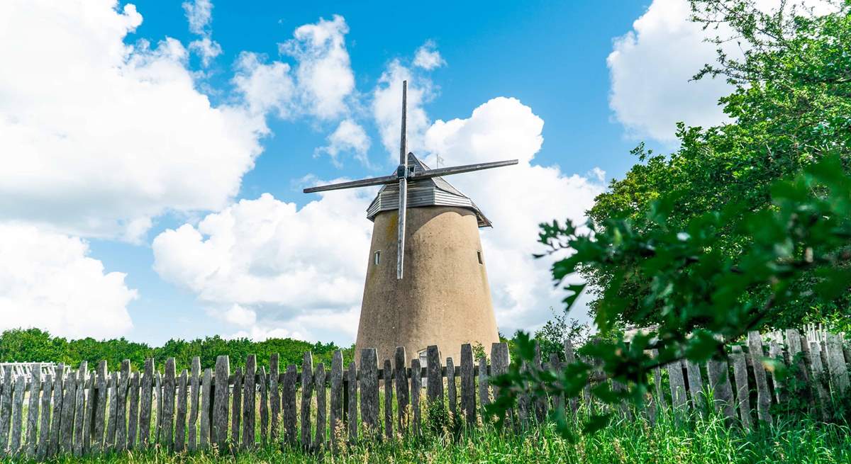 Bembridge windmill is a lovely spot for a picnic. 