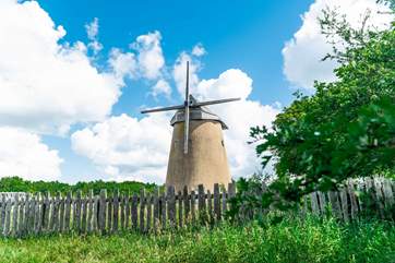 Bembridge windmill is a lovely spot for a picnic.