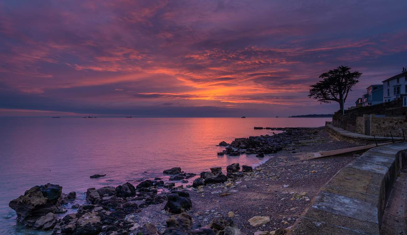 Seaview village is a short drive from Bembridge and a lovely spot to sit and watch the solent.