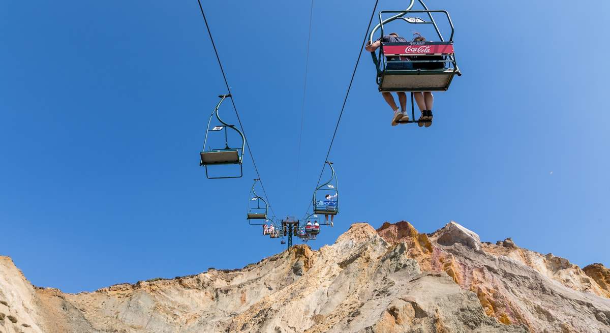 Visit the famous Needles and experience the chair lift in summer months.