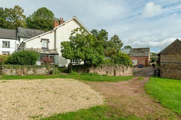 Woodlands Cottage is on the far left-hand side of this photo.