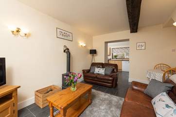The open plan space is really sociable; perfect for spending time in together.