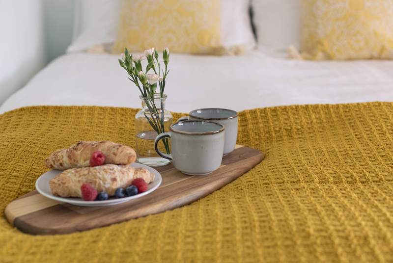 Why not enjoy your breakfast in bed.