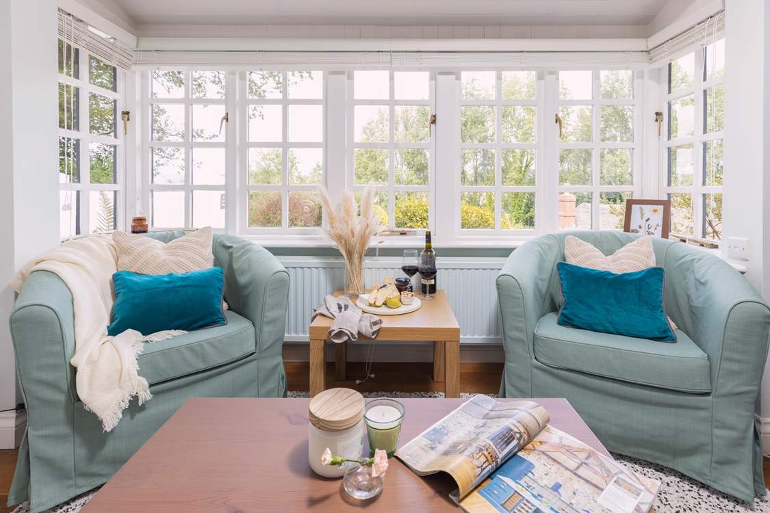 Enjoy some cheese and wine as you sit back and relax at your humble abode.