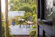 Enjoy al fresco moments on the patio.