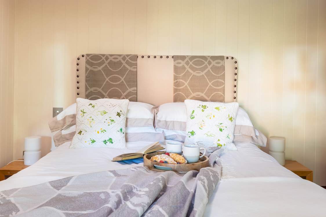 Breakfast in bed anyone.
